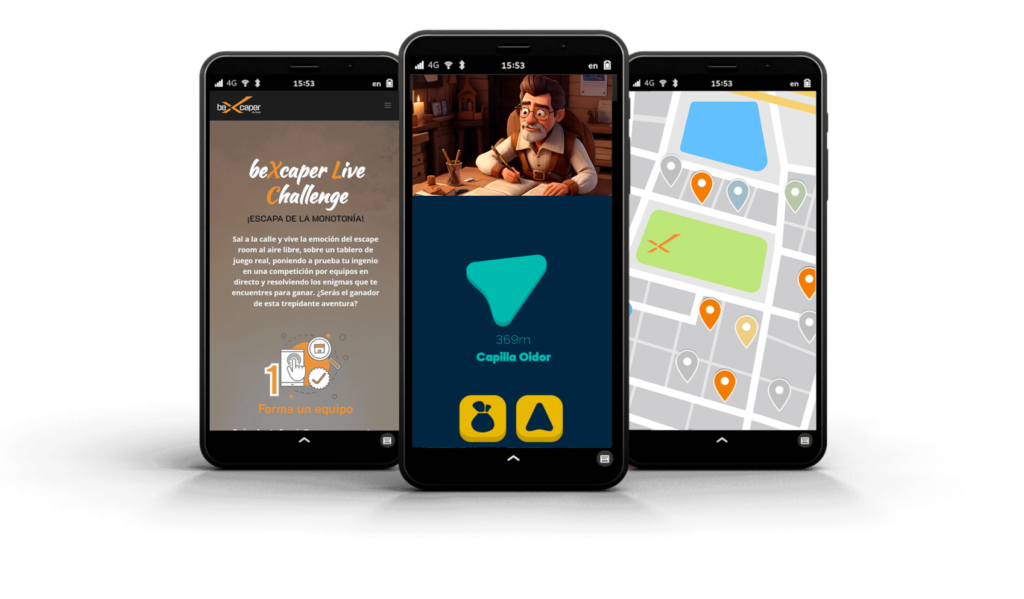 Moviles beXcaper Live Challenge